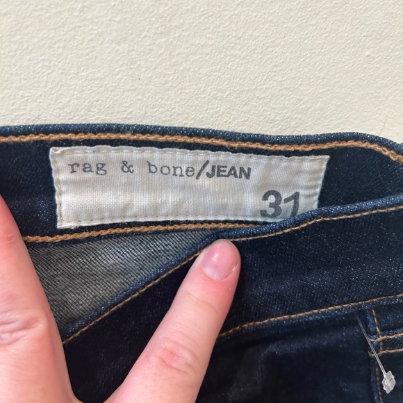 Rag & Bone High Rise Skinny Jeans - Picture 4 of 12